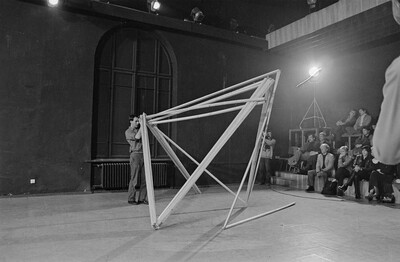 "Construction in Process" exhibition, Ł&oacute;dź, 1981