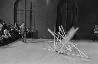 "Construction in Process" exhibition, Ł&oacute;dź, 1981