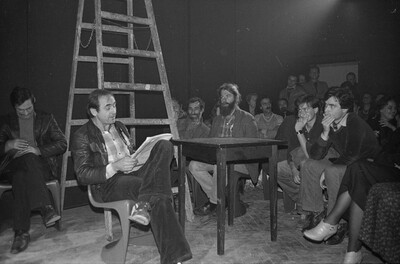"Construction in Process" exhibition, Ł&oacute;dź, 1981