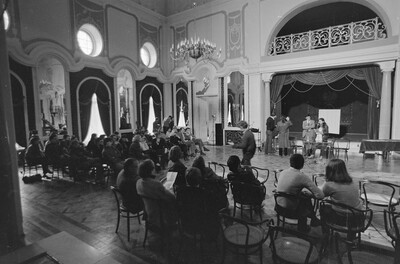 "Construction in Process" exhibition, Ł&oacute;dź, 1981