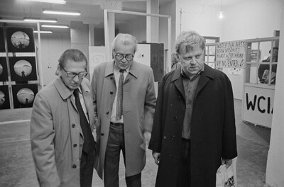 "Construction in Process" exhibition, Ł&oacute;dź, 1981