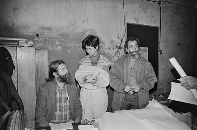 "Construction in Process" exhibition, Ł&oacute;dź, 1981