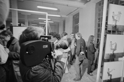 "Construction in Process" exhibition, Ł&oacute;dź, 1981