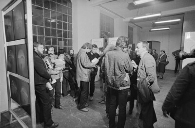 "Construction in Process" exhibition, Ł&oacute;dź, 1981