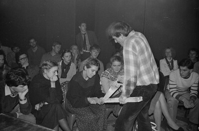 "Construction in Process" exhibition, Ł&oacute;dź, 1981