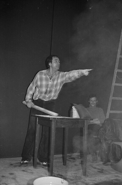 "Construction in Process" exhibition, Ł&oacute;dź, 1981