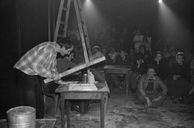"Construction in Process" exhibition, Ł&oacute;dź, 1981