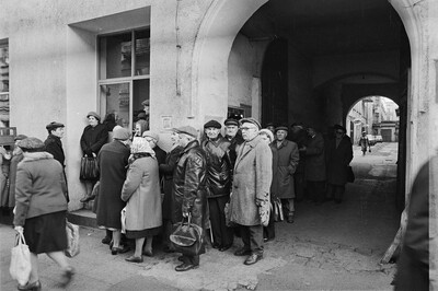 "Construction in Process" exhibition, Ł&oacute;dź, 1981