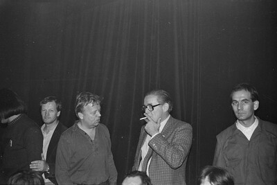 "Construction in Process" exhibition, Ł&oacute;dź, 1981