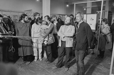 "Construction in Process" exhibition, Ł&oacute;dź, 1981