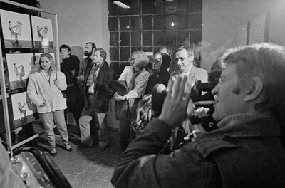 "Construction in Process" exhibition, Ł&oacute;dź, 1981