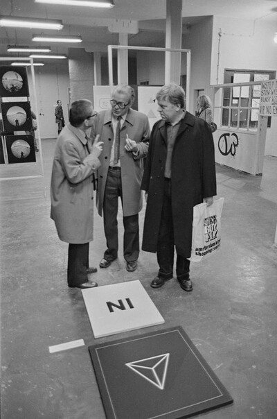 "Construction in Process" exhibition, Ł&oacute;dź, 1981