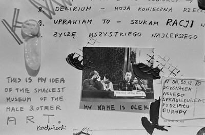 "Construction in Process" exhibition, Ł&oacute;dź, 1981