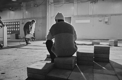"Construction in Process" exhibition, Ł&oacute;dź, 1981