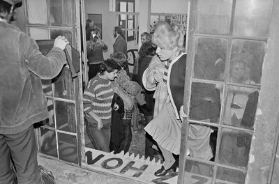 "Construction in Process" exhibition, Ł&oacute;dź, 1981