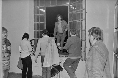 "Construction in Process" exhibition, Ł&oacute;dź, 1981