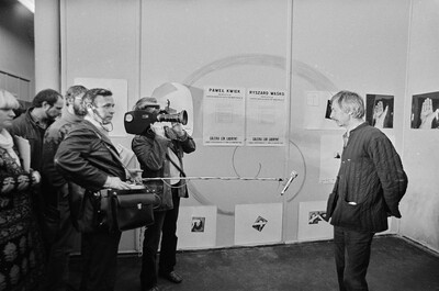 "Construction in Process" exhibition, Ł&oacute;dź, 1981