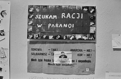 "Construction in Process" exhibition, Ł&oacute;dź, 1981