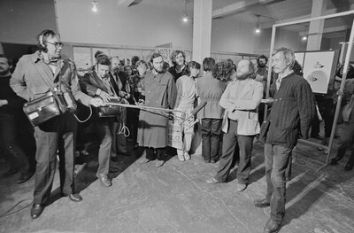 "Construction in Process" exhibition, Ł&oacute;dź, 1981