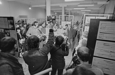 "Construction in Process" exhibition, Ł&oacute;dź, 1981