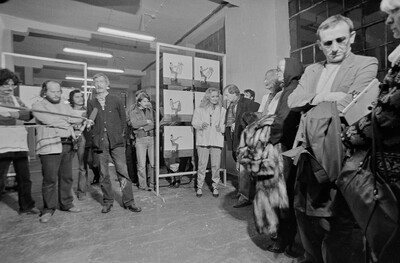 "Construction in Process" exhibition, Ł&oacute;dź, 1981