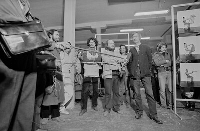 "Construction in Process" exhibition, Ł&oacute;dź, 1981