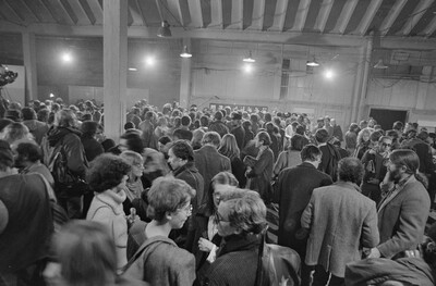 "Construction in Process" exhibition, Ł&oacute;dź, 1981
