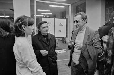 "Construction in Process" exhibition, Ł&oacute;dź, 1981