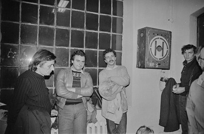 "Construction in Process" exhibition, Ł&oacute;dź, 1981