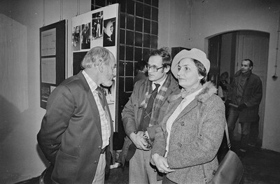 "Construction in Process" exhibition, Ł&oacute;dź, 1981