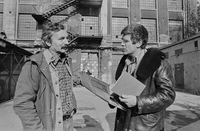 "Construction in Process" exhibition, Ł&oacute;dź, 1981