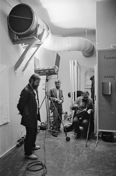 "Construction in Process" exhibition, Ł&oacute;dź, 1981
