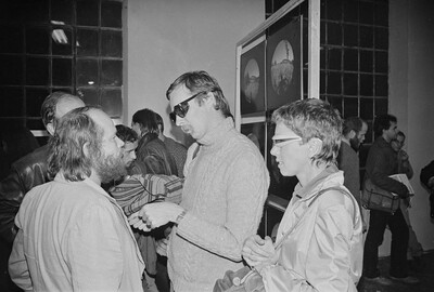 "Construction in Process" exhibition, Ł&oacute;dź, 1981