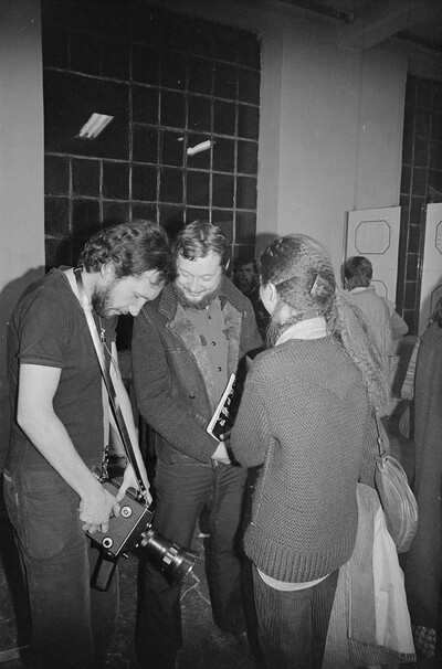 "Construction in Process" exhibition, Ł&oacute;dź, 1981