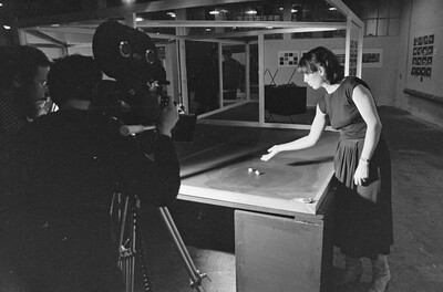 "Construction in Process" exhibition, Ł&oacute;dź, 1981