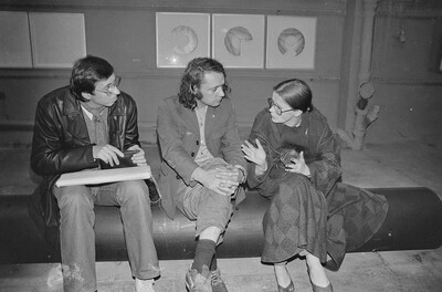 "Construction in Process" exhibition, Ł&oacute;dź, 1981
