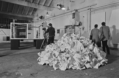 "Construction in Process" exhibition, Ł&oacute;dź, 1981