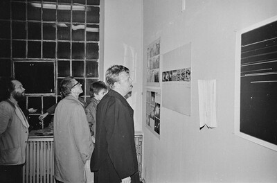 "Construction in Process" exhibition, Ł&oacute;dź, 1981