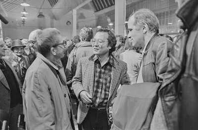 "Construction in Process" exhibition, Ł&oacute;dź, 1981