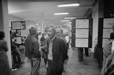 "Construction in Process" exhibition, Ł&oacute;dź, 1981