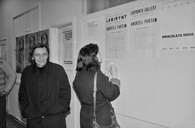 "Construction in Process" exhibition, Ł&oacute;dź, 1981