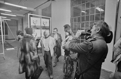 "Construction in Process" exhibition, Ł&oacute;dź, 1981