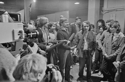 "Construction in Process" exhibition, Ł&oacute;dź, 1981