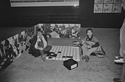 "Construction in Process" exhibition, Ł&oacute;dź, 1981