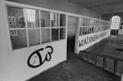 "Construction in Process" exhibition, Ł&oacute;dź, 1981