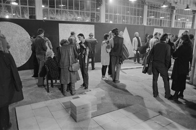 "Construction in Process" exhibition, Ł&oacute;dź, 1981