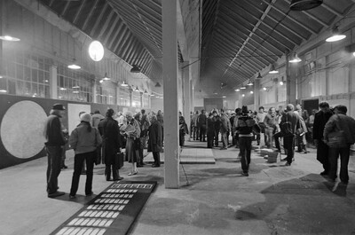 "Construction in Process" exhibition, Ł&oacute;dź, 1981