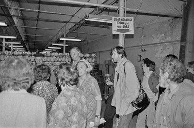 "Construction in Process" exhibition, Ł&oacute;dź, 1981