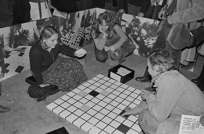 "Construction in Process" exhibition, Ł&oacute;dź, 1981