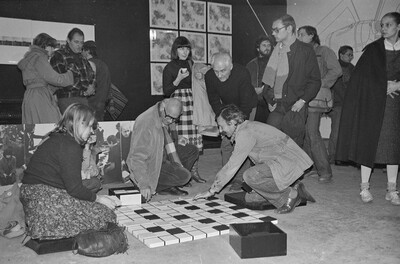 "Construction in Process" exhibition, Ł&oacute;dź, 1981